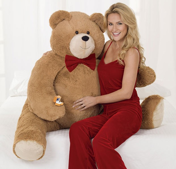 World's most expensive teddy bear worth $30,000 holds a diamond ring -  Luxurylaunches